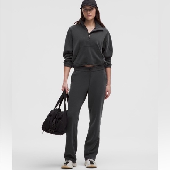 lululemon athletica Wide-Leg Lounge Pants — Charcoal - Picture 2 of 11